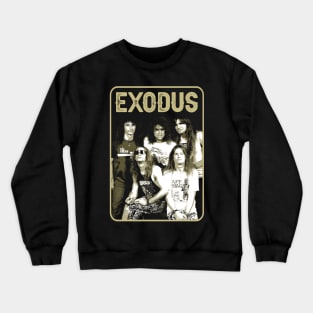 Riff Revolution Exoduss Unleashes the Fury Crewneck Sweatshirt